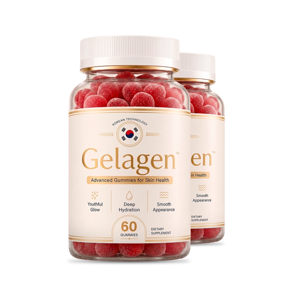 Gelagen gummy bottle